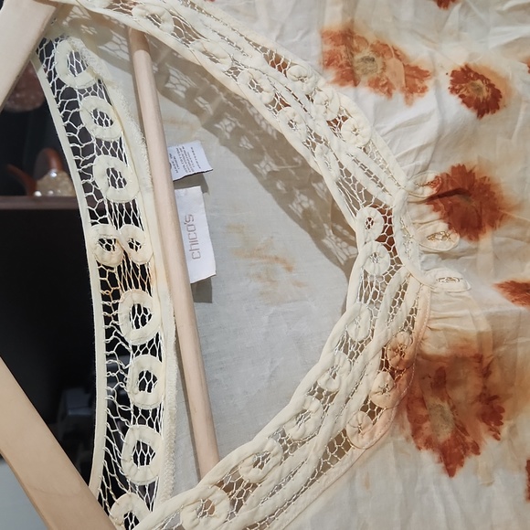 🌼 3X Custom Eco-Dyed Blouse - Picture 5 of 7